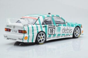 Mercedes 190E 2.5-16 W201 EVO 2 Debis #18 F. Giroix Team Zackspeed DTM 1991 Minichamps 1:18 155913618 Μέταλλο - εικόνα 2 από 6