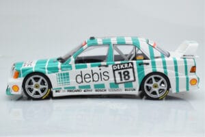 Mercedes 190E 2.5-16 W201 EVO 2 Debis #18 F. Giroix Team Zackspeed DTM 1991 Minichamps 1:18 155913618 Μέταλλο - εικόνα 3 από 6