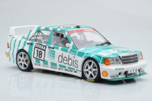 Mercedes 190E 2.5-16 W201 EVO 2 Debis #18 F. Giroix Team Zackspeed DTM 1991 Minichamps 1:18 155913618 Μέταλλο - εικόνα 4 από 6