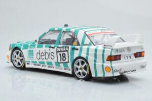 Mercedes 190E 2.5-16 W201 EVO 2 Debis #18 F. Giroix Team Zackspeed DTM 1991 Minichamps 1:18 155913618 Μέταλλο - εικόνα 5 από 6