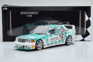 Mercedes 190E 2.5-16 W201 EVO 2 Debis #18 F. Giroix Team Zackspeed DTM 1991 Minichamps 1:18 155913618 Μέταλλο - εικόνα 6 από 6