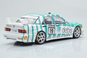 Mercedes 190E 2.5-16 W201 EVO 2 Debis #19 R. Asch Team Zackspeed DTM 1991 Minichamps 1:18 155913619 Μέταλλο - εικόνα 2 από 6