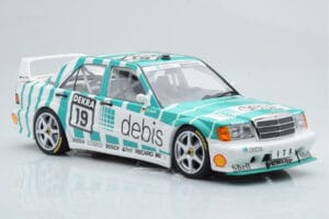 Mercedes 190E 2.5-16 W201 EVO 2 Debis #19 R. Asch Team Zackspeed DTM 1991 Minichamps 1:18 155913619 Μέταλλο - εικόνα 4 από 6