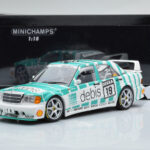 Mercedes 190E 2.5-16 W201 EVO 2 Debis #19 R. Asch Team Zackspeed DTM 1991 Minichamps 1:18 - image 6 of 6