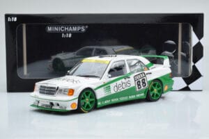 Mercedes 190E 2.5-16 W201 EVO 2 Debis #88 B. Schneider Team Zackspeed DTM 1991 Minichamps 1:18 155913688 Μέταλλο - εικόνα 6 από 6