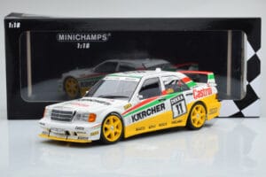 Mercedes 190E 2.5-16 W201 EVO 2 Karcher #11 J. Laffite Team Maas-Schons DTM 1992 Minichamps 1:18 155923611 Μέταλλο - εικόνα 6 από 6