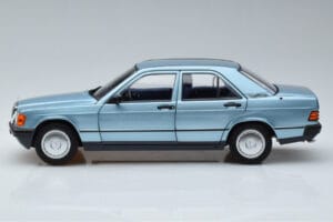 Mercedes 190E W201 Ανοιχτό Μπλε Norev 1:18 183828 Μέταλλο - εικόνα 4 από 7