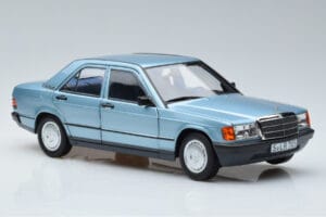 Mercedes 190E W201 Ανοιχτό Μπλε Norev 1:18 183828 Μέταλλο - εικόνα 5 από 7
