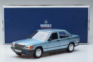 Mercedes 190E W201 Ανοιχτό Μπλε Norev 1:18 183828 Μέταλλο - εικόνα 7 από 7