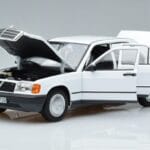Mercedes 190 E W201 Λευκό Norev 1:18 183820 Μέταλλο - image 2 of 7