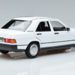 Mercedes 190 E W201 Λευκό Norev 1:18 183820 Μέταλλο - image 3 of 7