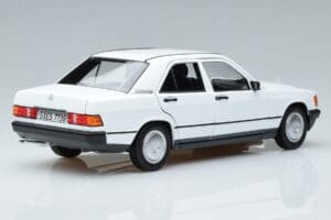 Mercedes 190 E W201 Λευκό Norev 1:18 183820 Μέταλλο - εικόνα 3 από 7