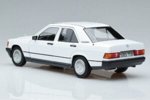 Mercedes 190 E W201 Λευκό Norev 1:18 183820 Μέταλλο - εικόνα 6 από 7