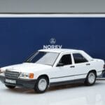 Mercedes 190 E W201 Λευκό Norev 1:18 183820 Μέταλλο - image 7 of 7