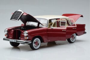 Mercedes 200 W110 Κόκκινο Norev 1:18 183706 Μέταλλο - εικόνα 2 από 7
