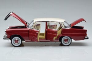 Mercedes 200 W110 Κόκκινο Norev 1:18 183706 Μέταλλο - εικόνα 4 από 7