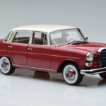 Mercedes 200 W110 Κόκκινο Norev 1:18 - image 6 of 7
