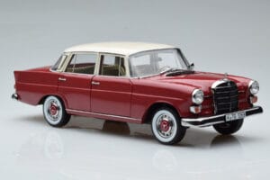 Mercedes 200 W110 Κόκκινο Norev 1:18 183706 Μέταλλο - εικόνα 6 από 7