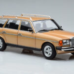 Mercedes 200T S123 AMG Package Μπεζ Norev 1:18 - image 6 of 9