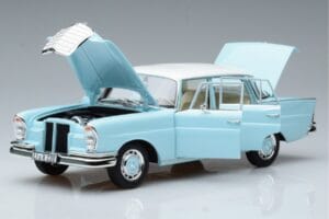 Mercedes 220 S W111 Μπλε Norev 1:18 183920 Μέταλλο - εικόνα 2 από 7