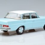 Mercedes 220 S W111 Μπλε Norev 1:18 183920 Μέταλλο - image 3 of 7