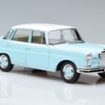 Mercedes 220 S W111 Μπλε Norev 1:18 183920 Μέταλλο - image 5 of 7