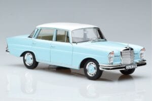 Mercedes 220 S W111 Μπλε Norev 1:18 183920 Μέταλλο - εικόνα 5 από 7