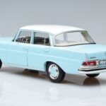 Mercedes 220 S W111 Μπλε Norev 1:18 183920 Μέταλλο - image 6 of 7