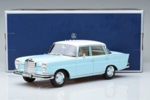 Mercedes 220 S W111 Μπλε Norev 1:18 183920 Μέταλλο - εικόνα 7 από 7