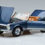 Mercedes 230 SL W113 Pagoda Μπλε Περιορισμένη Έκδοση Norev 1:18 183767 Μέταλλο - image 2 of 8