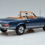 Mercedes 230 SL W113 Pagoda Μπλε Περιορισμένη Έκδοση Norev 1:18 183767 Μέταλλο - image 3 of 8