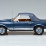 Mercedes 230 SL W113 Pagoda Μπλε Περιορισμένη Έκδοση Norev 1:18 183767 Μέταλλο - image 4 of 8
