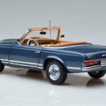 Mercedes 230 SL W113 Pagoda Μπλε Περιορισμένη Έκδοση Norev 1:18 183767 Μέταλλο - image 7 of 8