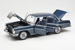 Mercedes 280 SE W108 Σκούρο Μπλε Μεταλλικό Norev 1:18 183534 Μέταλλο - εικόνα 2 από 8