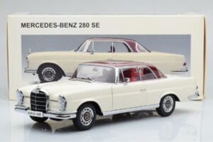 Mercedes 280 SE W108 Λευκό AUTOart 1:18 76287 Μέταλλο - εικόνα 8 από 8