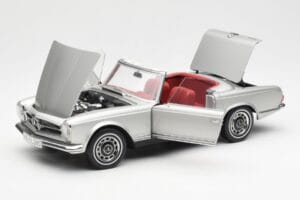 Mercedes 280 SL W113 Pagoda Ασημί Schuco 1:18 450035000 Μέταλλο - εικόνα 2 από 8