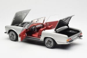 Mercedes 280 SL W113 Pagoda Ασημί Schuco 1:18 450035000 Μέταλλο - εικόνα 5 από 8