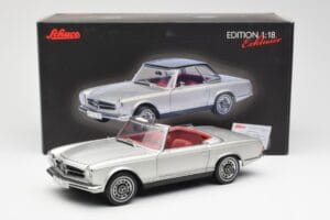 Mercedes 280 SL W113 Pagoda Ασημί Schuco 1:18 450035000 Μέταλλο - εικόνα 8 από 8