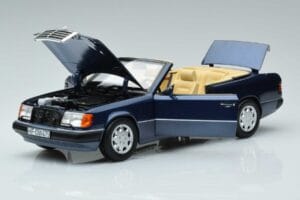 Mercedes 300 CE-24 A124 Καμπριολέ Nautical Μπλε Περιορισμένη Έκδοση Norev 1:18 183879 Μέταλλο - εικόνα 2 από 7