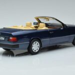 Mercedes 300 CE-24 A124 Καμπριολέ Nautical Μπλε Περιορισμένη Έκδοση Norev 1:18 183879 Μέταλλο - image 3 of 7