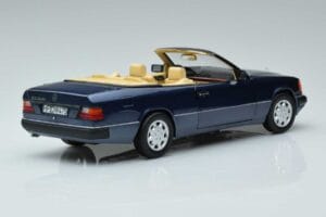 Mercedes 300 CE-24 A124 Καμπριολέ Nautical Μπλε Περιορισμένη Έκδοση Norev 1:18 183879 Μέταλλο - εικόνα 3 από 7