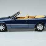 Mercedes 300 CE-24 A124 Καμπριολέ Nautical Μπλε Περιορισμένη Έκδοση Norev 1:18 183879 Μέταλλο - image 4 of 7
