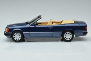 Mercedes 300 CE-24 A124 Καμπριολέ Nautical Μπλε Περιορισμένη Έκδοση Norev 1:18 183879 Μέταλλο - εικόνα 4 από 7