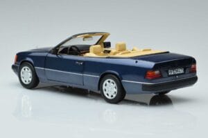 Mercedes 300 CE-24 A124 Καμπριολέ Nautical Μπλε Περιορισμένη Έκδοση Norev 1:18 183879 Μέταλλο - εικόνα 6 από 7