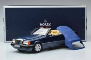 Mercedes 300 CE-24 A124 Καμπριολέ Nautical Μπλε Περιορισμένη Έκδοση Norev 1:18 183879 Μέταλλο - εικόνα 7 από 7