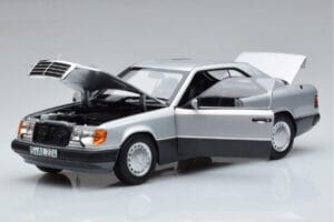 Mercedes 300 CE-24 C124 Coupe Ασημί Norev 1:18 183880 Μέταλλο - εικόνα 2 από 7