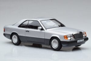 Mercedes 300 CE-24 C124 Coupe Ασημί Norev 1:18 183880 Μέταλλο - εικόνα 5 από 7