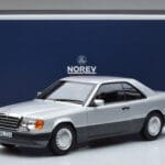 Mercedes 300 CE-24 C124 Coupe Ασημί Norev 1:18 183880 Μέταλλο - image 7 of 7