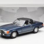 Mercedes 300 SL R107 Ναυτικό Μπλε Norev 1:18 183466 - image 8 of 8