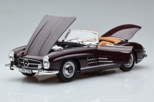 Mercedes 300 SL W198 Roadster Κόκκινο Norev 1:18 183891 Μέταλλο - εικόνα 2 από 8